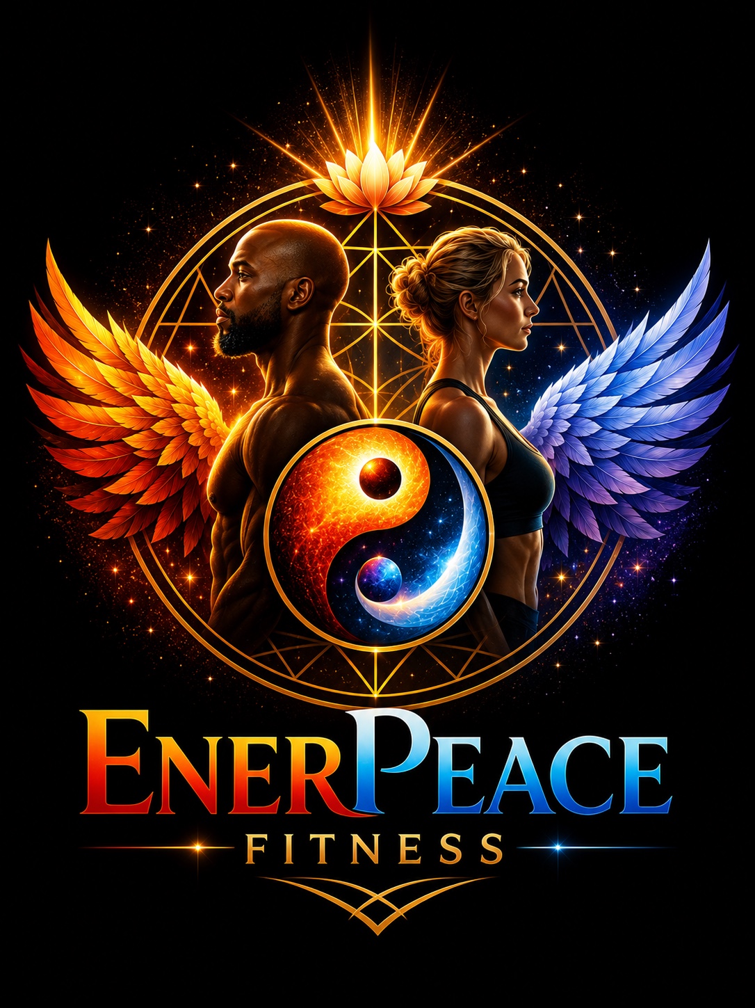 EnerPeace Fitness logo artwork